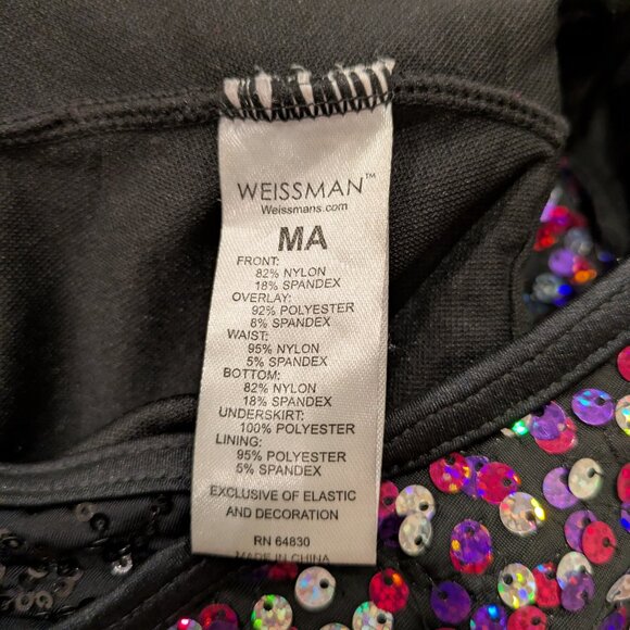 Purple sequence Dance/performance costume - Picture 11 of 12